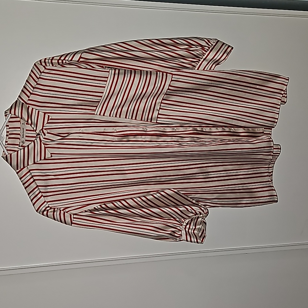 Zara Basic Striped Blouse